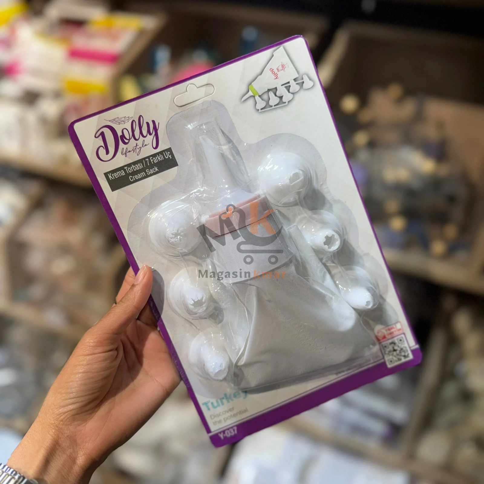 Set de douilles avec poche à pâtisserie