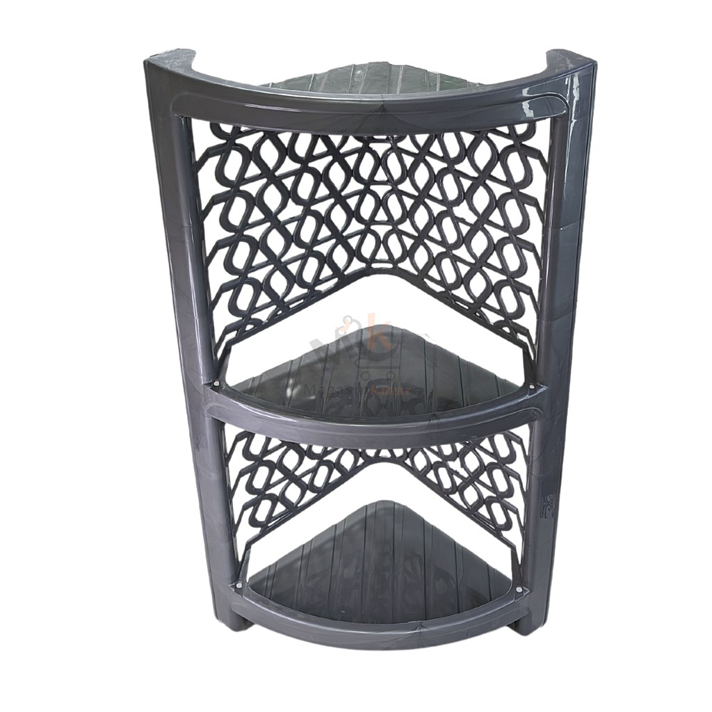 Etagère coin mural en Plastique