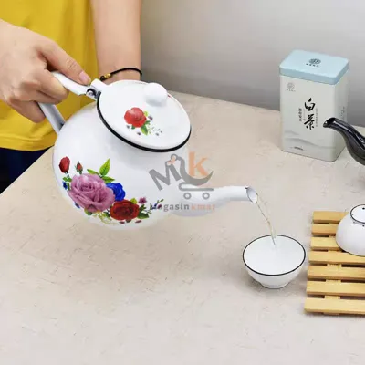 Théière en métal 11 cm – Petite théière pratique pour thé et infusion