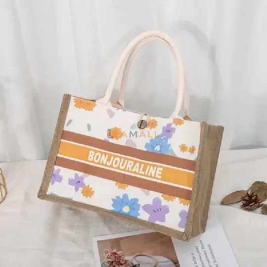 Sac plage en plastique 42 × 35 cm – Sac élégant pour shopping et usage quotidien