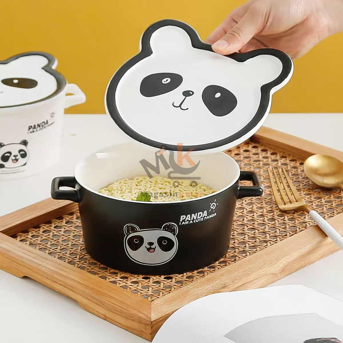 Casserole en céramique forme PANDA