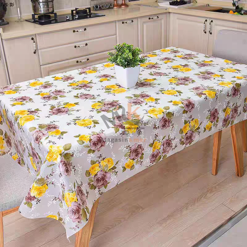 Nappe de cuisine en plastique – facile à nettoyer (1m x 1,4m)