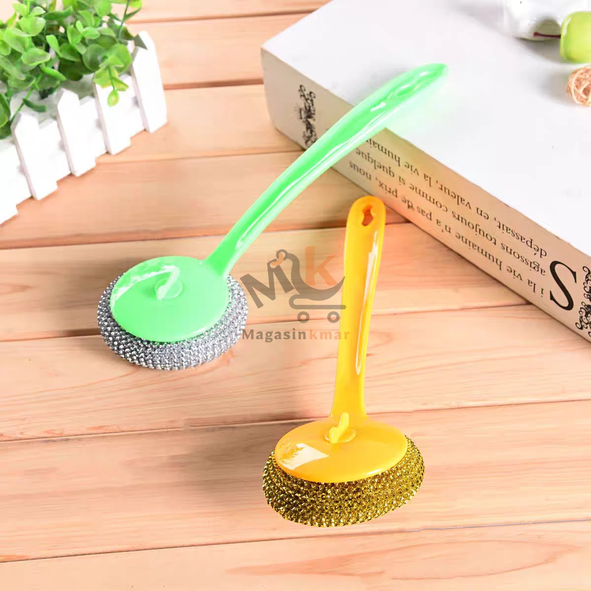 Brosse à vaisselle en plastique – 22 cm – Nettoyage efficace cuisine