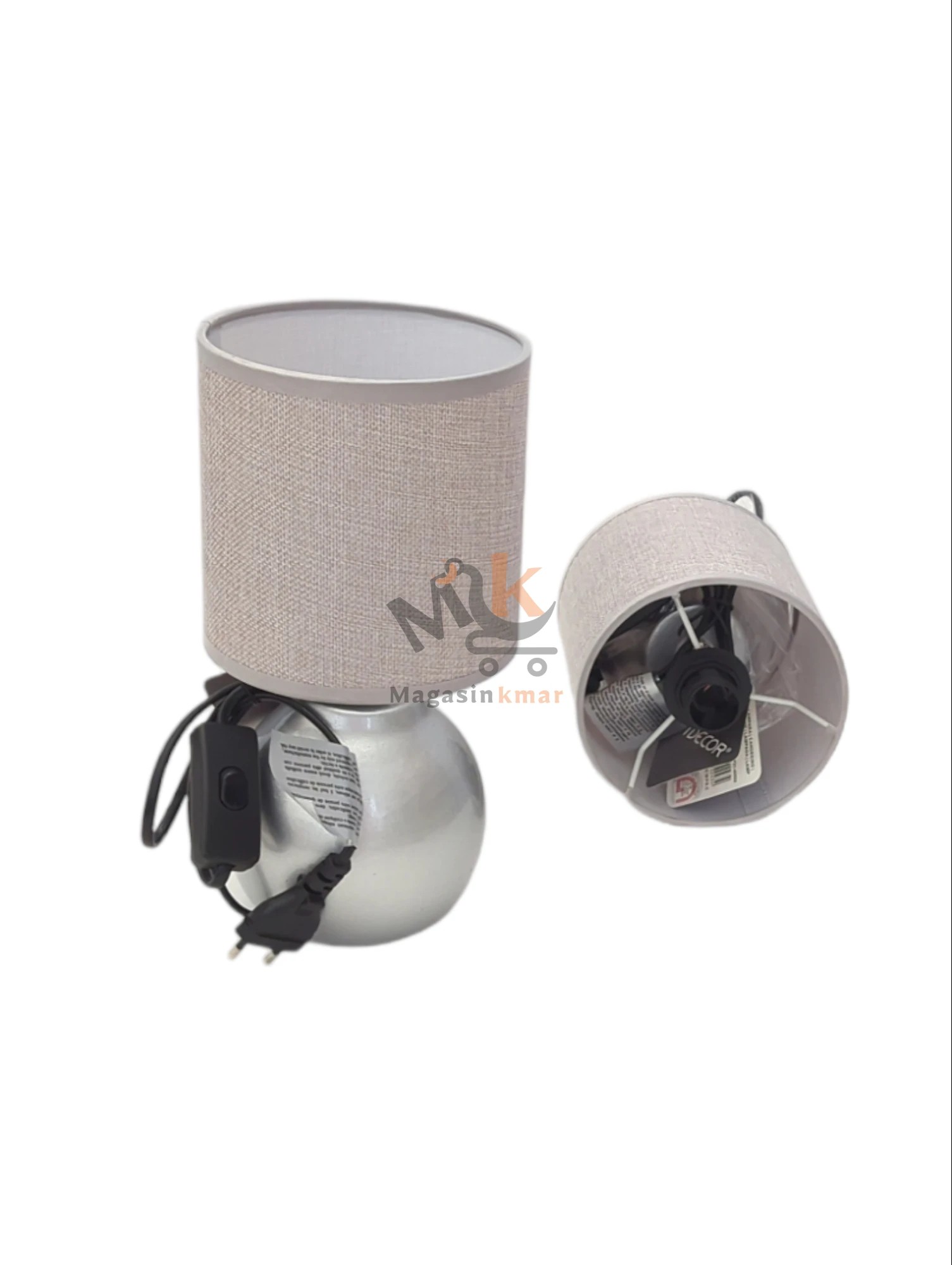 2 lampes de table en céramique