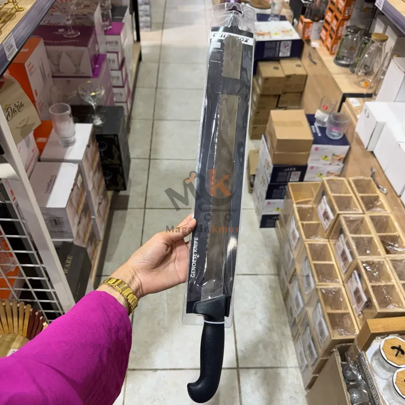 Couteau génoise en acier inoxydable 54 cm