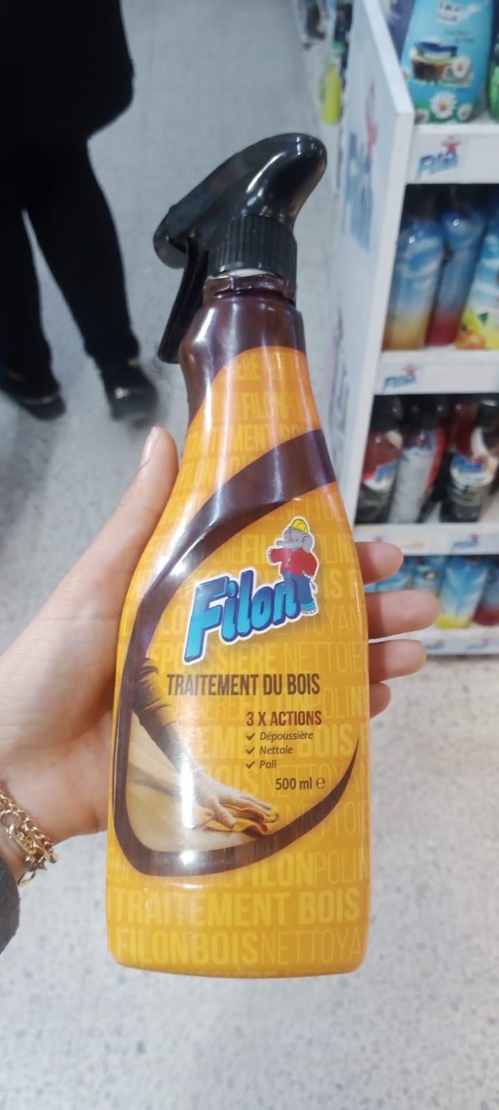 Filon Nettoyant bois 500ML