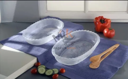 Saladier ovale en plastique 4L