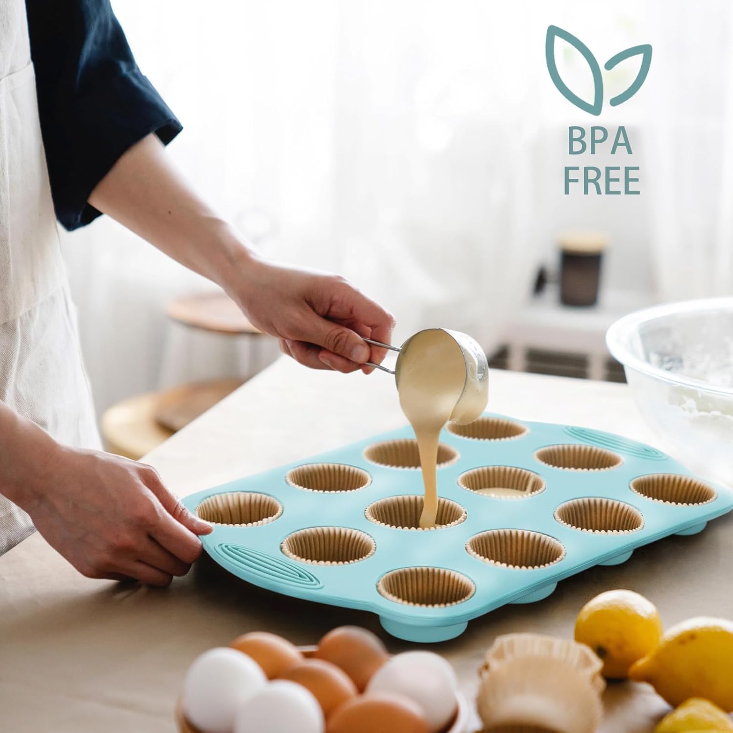 Moule a muffin silicone_ 26cm