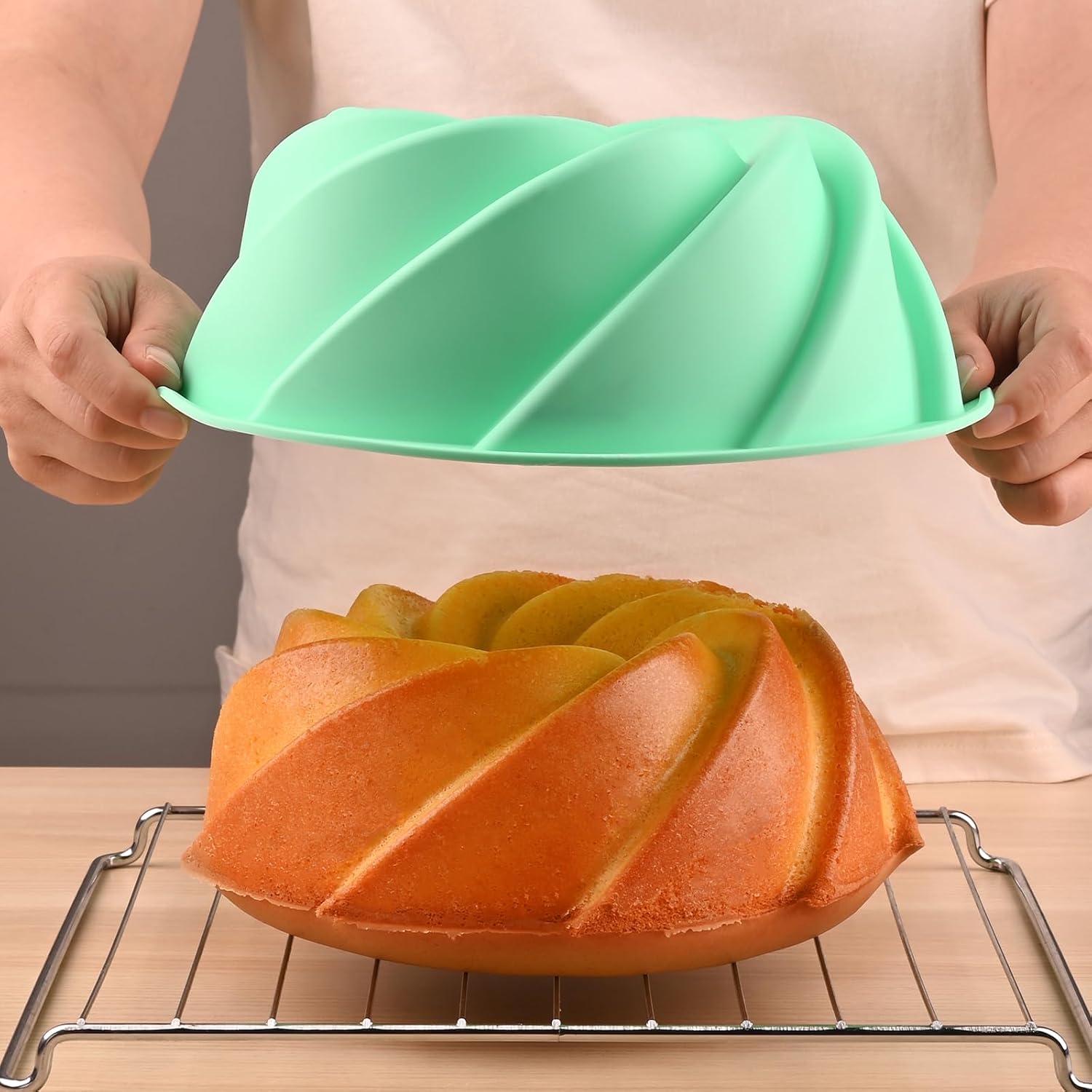 Moule a gâteau en silicone forme fleure