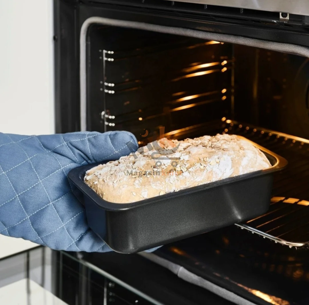 Moule à cake rectangulaire  27×15 cm – Cuisson uniforme et antiadhésive