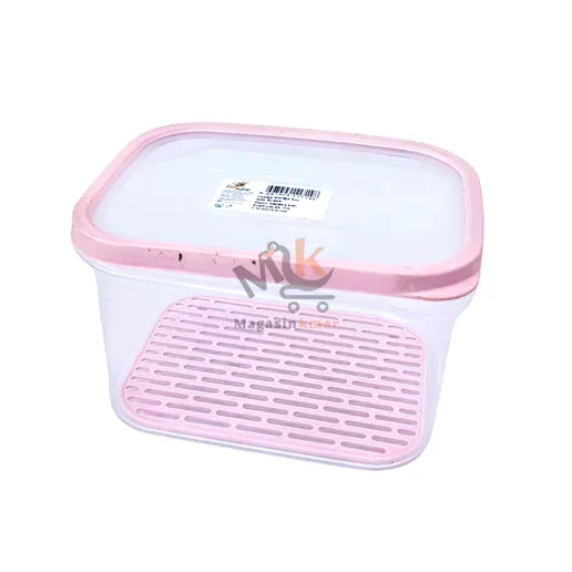 Boite de congélation rectangulaire avec passoire 1600ml