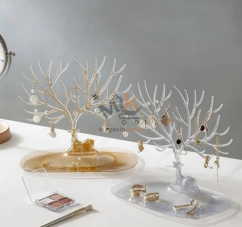 Porte-bijoux en forme de gazelle en plexi