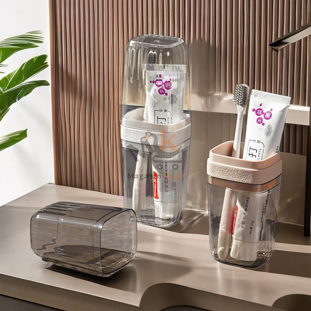 Porte brosse à dents Portable en plexi